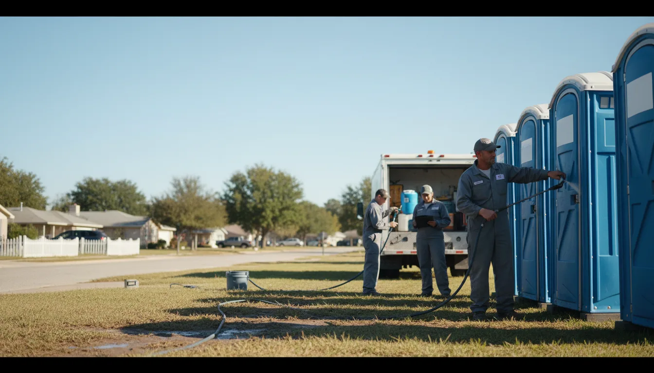 Long-Term Portable Toilet Rental in Wilson, MI near me